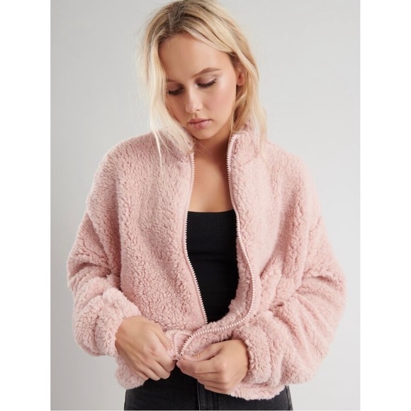 🐻 Oversized Teddy Zip Up Jacket 🐻 - Picture 8 of 11